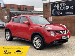 Red Used 2016 Nissan Juke Acenta SUV | £5,490 (Good price)