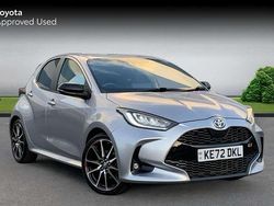 Silver metallic Used 2022 Toyota Yaris Hybrid Sport Hatchback | £18,590 (Fair price)