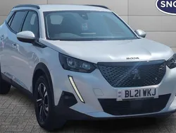 White Used 2021 Peugeot 2008 Allure Premium SUV | £13,818 (Fair price)
