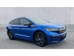 Blue Used 2024 Skoda Enyaq iV vRS SUV | £34,590 (Good price)
