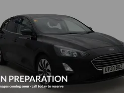 Black Used 2020 Ford Focus Zetec Hatchback | £11,480 (Fair price)