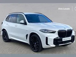 White Used 2024 BMW X5 M Sport SUV | £75,555
