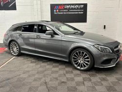 Grey Used 2017 Mercedes CLS220 Shooting Brake AMG line Estate | £13,450