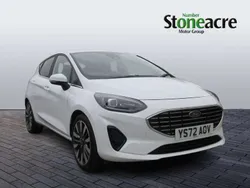 White Used 2022 Ford Fiesta Titanium Hatchback | £14,999 (Fair price)