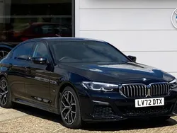 Black Used 2022 BMW 520 M Sport | £32,400 (A bit pricey)