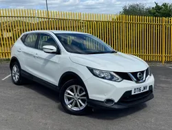 White Used 2016 Nissan Qashqai Acenta SUV | £7,790 (Good price)