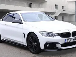 White Used 2015 BMW 420 M Sport Cabriolet | £11,988 (Fair price)