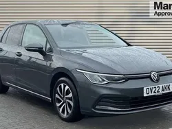 Dolphin grey metallic Used 2022 VW Golf VIII Active Hatchback | £18,681 (Fair price)