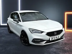 White Used 2021 Seat Leon FR Sport Hatchback | £15,990 (Fair price)