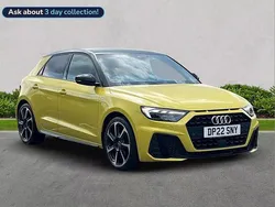 Yellow Used 2022 Audi A1 Black Edition Hatchback | £21,317 (Expensive)
