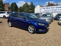 Blue Used 2017 Ford Focus Titanium Hatchback | £6,995 (Good price)
