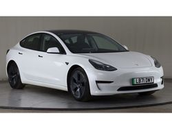 White Used 2021 Tesla Model 3 Long Range RWD Sedan | £22,788 (Expensive)
