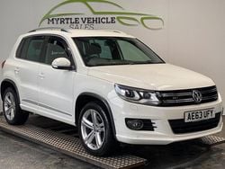 White Used 2013 VW Tiguan R-line SUV | £6,295 (Fair price)