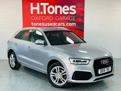 Silver Used 2016 Audi Q3 S-Line SUV | £12,995 (Fair price)