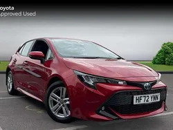 Scarlet flare Used 2022 Toyota Corolla Hatchback | £17,276 (Fair price)