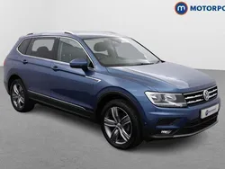 Blue Used 2021 VW Tiguan Allspace Match SUV | £19,899 (Fair price)