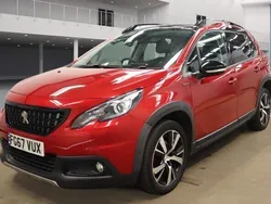 Red Used 2017 Peugeot 2008 GT-line SUV | £8,290 (Fair price)