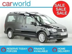 Black Used 2019 VW Caddy Maxi S MPV | £18,700 (Fair price)