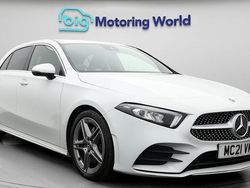 White Used 2021 Mercedes A220 AMG line Hatchback | £15,800 (Fair price)