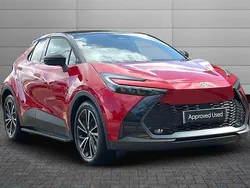 Scarlet flare Used 2025 Toyota C-HR SUV | £32,995 (Expensive)