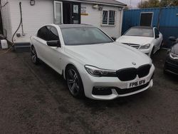 White Used 2016 BMW 740 M Sport Sedan | £17,995 (Fair price)
