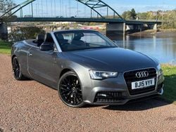 Grey Used 2015 Audi A5 Cabriolet S-Line Cabriolet | £9,999 (Fair price)