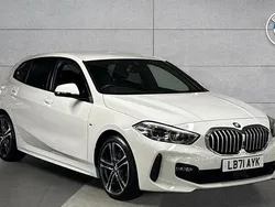 White Used 2021 BMW 118 M Sport Hatchback | £20,239 (Fair price)