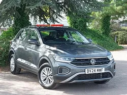 Grey Used 2024 VW T-Roc Life SUV | £23,298 (Fair price)