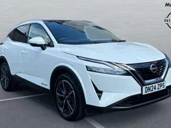 White Used 2024 Nissan Qashqai Tekna SUV | £29,348 (A bit pricey)