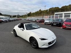 White Used 2018 Mazda MX5 Cabriolet | £15,750 (Expensive)