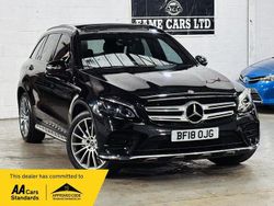Black Used 2018 Mercedes GLC220 AMG Line Premium Estate | £13,000 (Fair price)