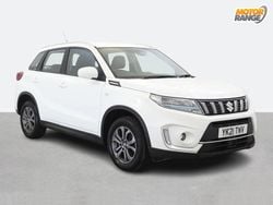 White Used 2021 Suzuki Vitara SZ4 SUV | £11,295 (Good price)