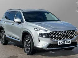 Silver Used 2022 Hyundai Santa Fe Premium SUV | £28,662