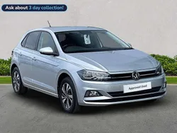 Silver Used 2021 VW Polo Match Hatchback | £13,889 (Fair price)