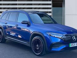 Blue Used 2025 Mercedes EQB250+ AMG line SUV | £40,665
