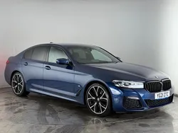 Blue Used 2021 BMW 520 M Sport Sedan | £21,650 (A bit pricey)