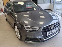 Used 2017 Audi A3 Sportback S-Line Hatchback | £15,395 (Fair price)