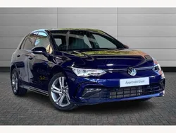 Blue Used 2022 VW Golf VIII R-line Hatchback | £22,295 (A bit pricey)