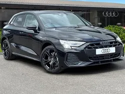Black New 2025 Audi A3 Sportback e-tron Black Edition Sedan | £39,010