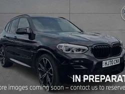 Black Used 2020 BMW X3 Competition Edition SUV | £45,990 (Fair price)
