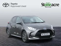 Grey Used 2022 Toyota Yaris Hybrid Design Hatchback | £16,750 (Fair price)