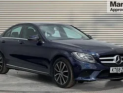 Blue Used 2019 Mercedes C200 SE Sedan | £13,873 (Super price)