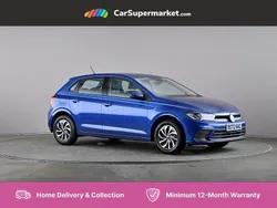 Blue Used 2022 VW Polo Life Hatchback | £14,897 (Fair price)