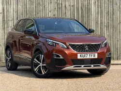 Bronze Used 2017 Peugeot 3008 GT-line Hatchback | £13,390 (Fair price)