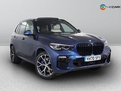 Blue Used 2020 BMW X5 M Sport SUV | £42,475 (Fair price)