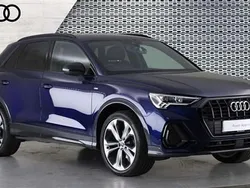 Blue Used 2022 Audi Q3 Black Edition SUV | £25,087 (Good price)
