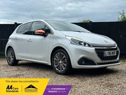 White Used 2016 Peugeot 208 Roland Garros Hatchback | £6,995 (Fair price)