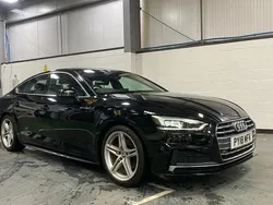 Black Used 2018 Audi A5 S-Line Coupe | £16,998 (Fair price)