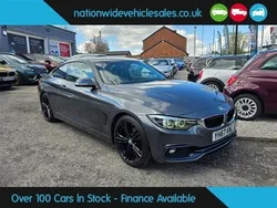 Grey Used 2017 BMW 420 Sport Line Coupe | £10,999 (Fair price)