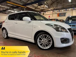 White Used 2014 Suzuki Swift Sport Hatchback | £6,489 (Fair price)